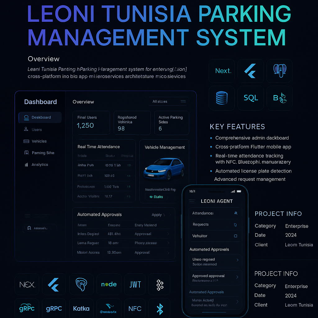 Tunisian Parking Management System